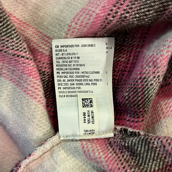 **2/$18** AEO Oversized Hooded Flannel - Size Medium - Picture 10 of 10
